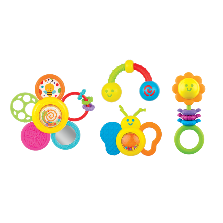 Winfun Garden Pals Rattle Set — view 2