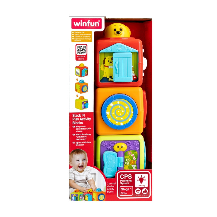 Winfun Stack 'N Play Activity Blocks
