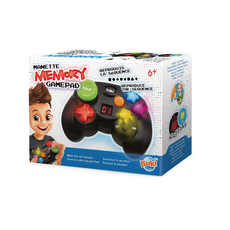 Buki Memory Gamepad