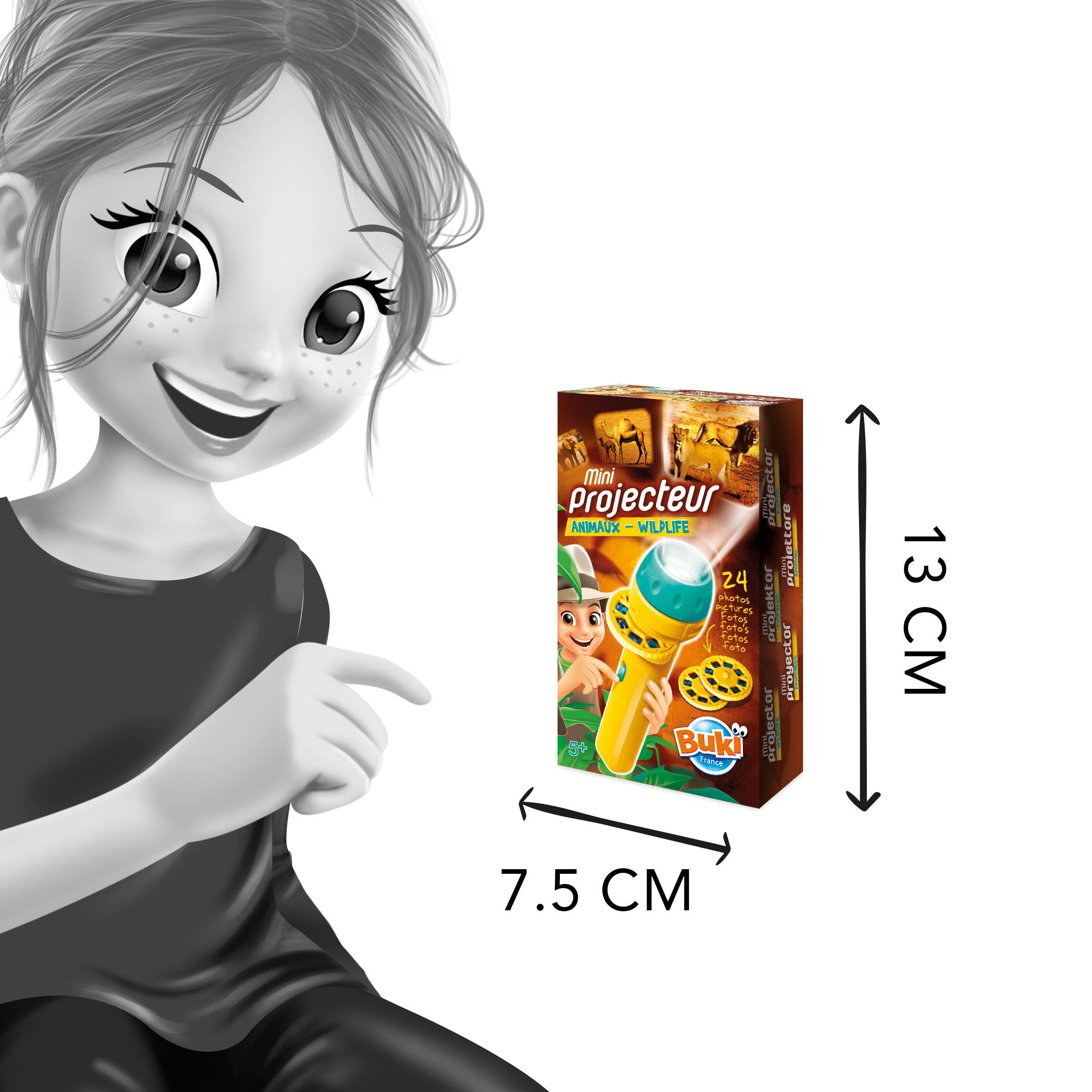 Buki Mini Projector Animal — view 2