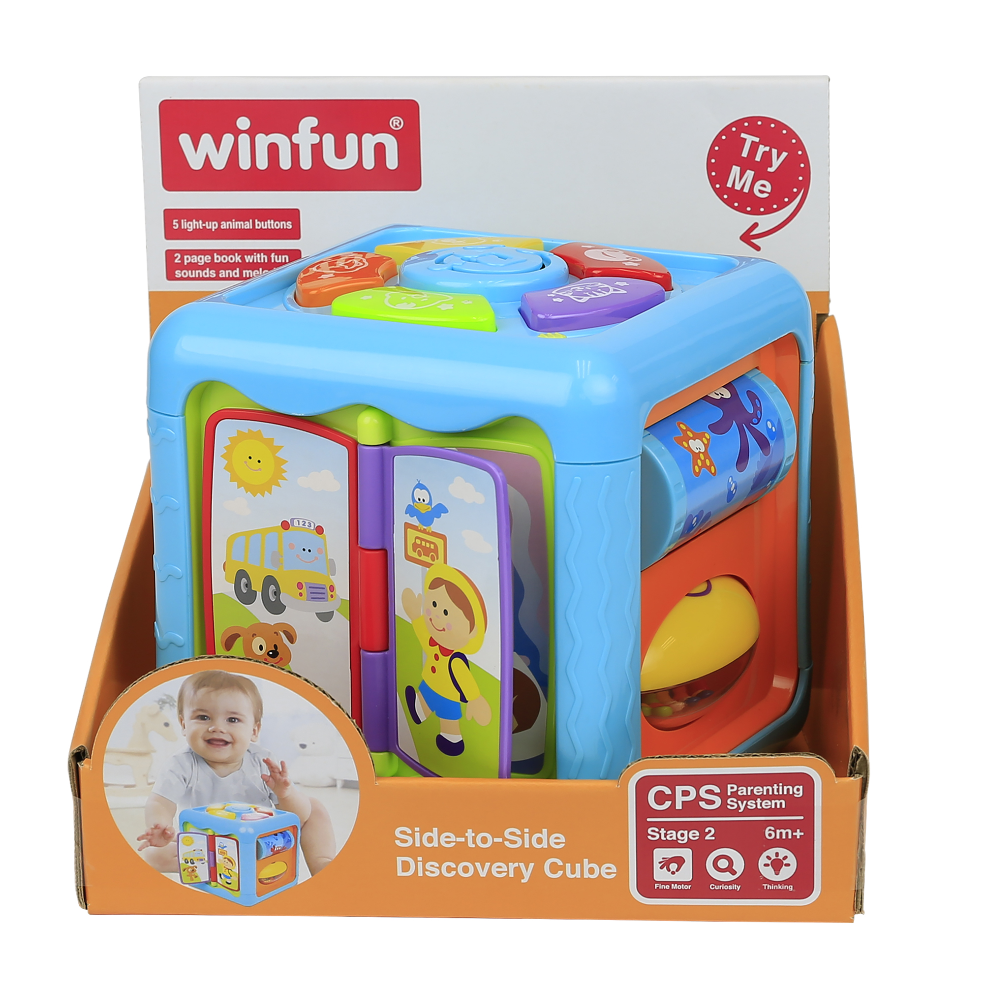 Winfun Side To Side Discovery Cube — view 3