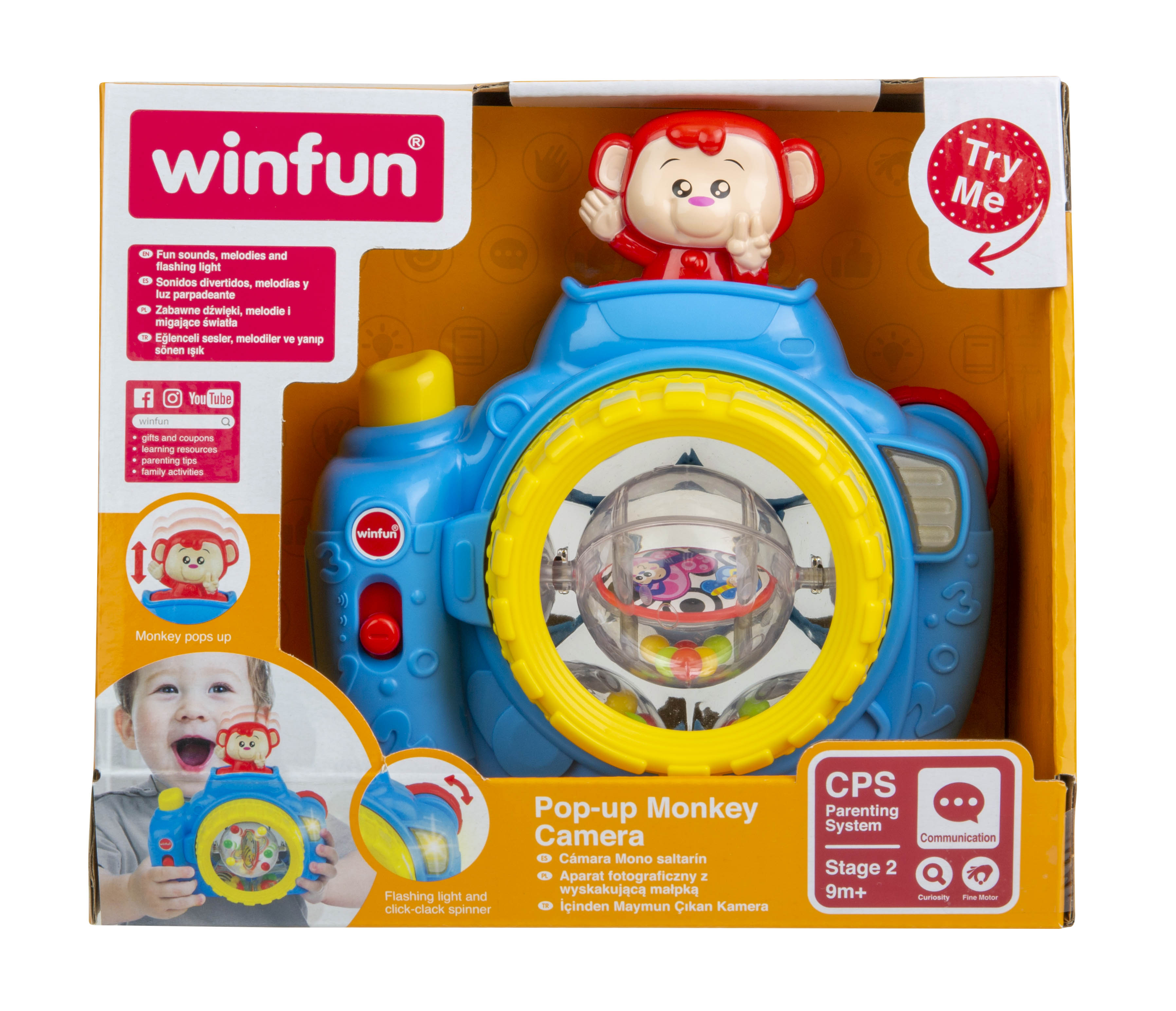 Winfun Pop Up Monkey Camera